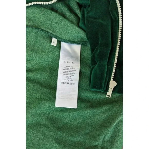 NWT Gucci Men's Bi-Material Oversize Jacket Horsebit Print Size XS (MSRP $2,200) - Picture 11 of 12